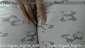 BBW in Pajamas Toys Her Big Clit