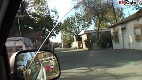 Blonde teen 18+ slut gets cumshot on small 18+ tits from bbc