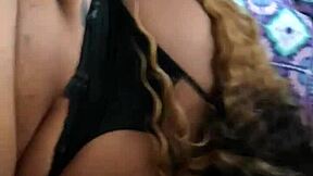 The 19-Year-Old Black Bbw Step Daughter Loves Her Daddy's Cum