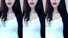 Chinese Girl Dancing Wildly in Tight Outfit on Super Fast Ride