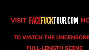 Busty Brunette Babe Licking Hard Rod Like Candy Bar, Rough Domination And Deepthroat