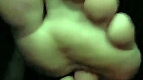 post workout footrub feels so good after a sweaty session