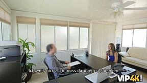 czech teen fucks for cash in casting interview