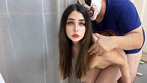 I Get So Horny Staying Home Alone with My Petite Blonde Stepdaughter