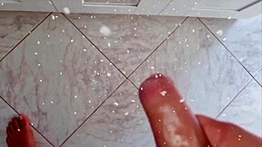 Blue-Eyed Italian Squirts Hard With Huge Cock