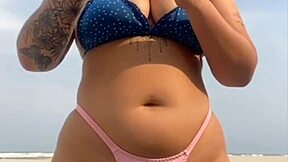 I Made Him Hard at the Beach Just to Feel His Huge Size, OMG!