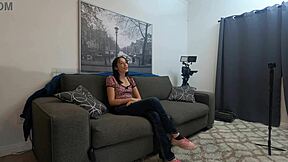 gracie mayy in a hardcore casting interview session