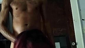 Sexy chocolate ass bbw sucks skin off big black dick!