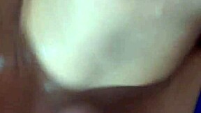 Wife admits cheating on husband, he gets so horny he ejaculates on her tits!