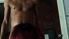 Sexy chocolate ass bbw sucks skin off big black dick!