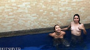 My latina friend's huge tits are so hot!