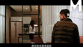 ModelMedia Asia tempts with tight pants and seductive doggystyle poses