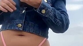 I Made Him Hard at the Beach Just to Feel His Huge Size, OMG!