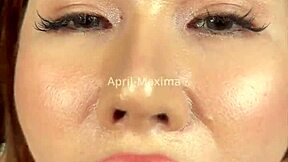 april-maxima gives blowjob to customer on street