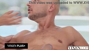 So, gorgeous curvy besties Violet Starr and Gal Ritchie just can't resist sharing a cock in wild FFM action. They lick balls and squirt everywhere!