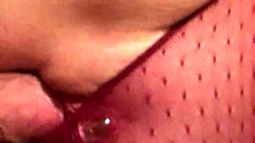 Fucking my girl with toys and cum