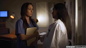 Latina Doctor Seduces Nurse