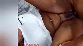 latina bbw cums from pussy licking and anal
