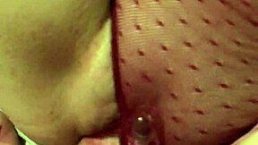 Fucking my girl with toys and cum