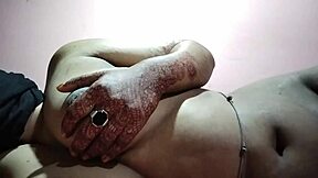 Showing natural desi boobs