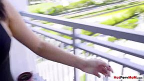 almost got caught fucking my russian milf stepmom in pov