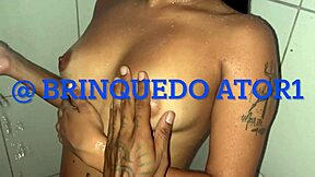 Hot latina does blowbang in vila mimosa for vip!