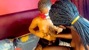 BHAD BITCH BASH: GIRLS LOVIN ON GIRLS NATURALLY TURNS INTO STEAMY ORGY WITH STRAPONS, TOYS, AND BBC FUCKING.