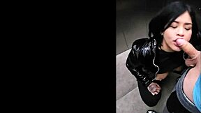 me folle a la madrastra en el ascensor!