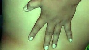 She bends over for doggystyle fingering and blowjob