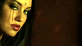 Hey, doesn't this Indian woman look stunning dancing naked on bed?