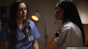 Latina Doctor Seduces Nurse