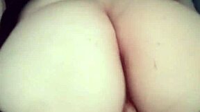 The hot chubby babe gets fingered doggystyle.