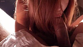 a delicious blowjob on sunny afternoon