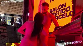 trío en el escenario 2019