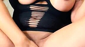 Cuckold husband films wife moaning loudly during intense fucking with lover inside