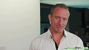 Stunning Busty Blonde Masseuse Gives Client Intense Wet Naked Nuru Massage And Monster Cock Fuck - Clarke Kent River Lynn