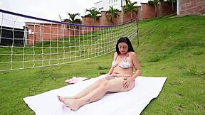 uhh, this latina milf got me fuckin her outdoors!