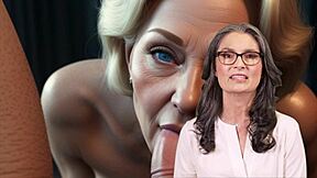 AI-Generated Story of a Mom and Stepson Playing Football