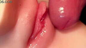 Her virgin pussy felt so tight during first time close up sex.