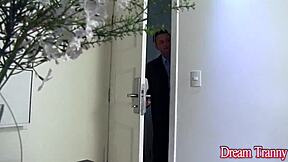 Tranny Nicolly Pantoja’s Big Ass Built for Raw Bareback Fucking!