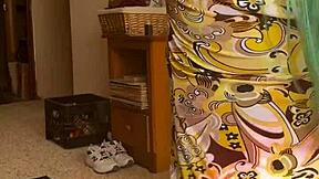 joan day flaunts curvy body in see-through leggings