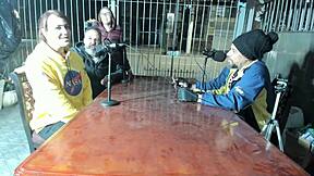 ma santos, binho ted inviting rafão otaku to give ass to luana reis live on incancelaveis podrecast