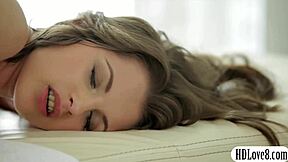 Pretty teen 18+ babe intensely sucks off and gets smashed