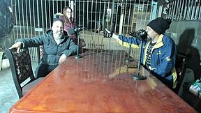 ma santos, binho ted inviting rafão otaku to give ass to luana reis live on incancelaveis podrecast