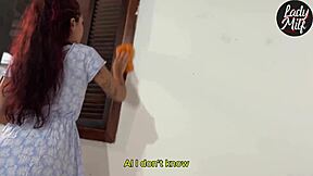 my neighbor surprised me while i was alone