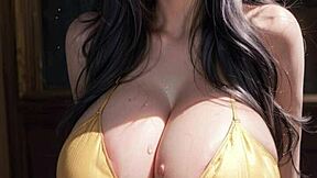 Ai Generated Model Girl With Big Tits In Art 96