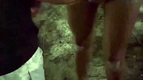 naughty wife teases single guy at the beach, lures him to his room in sheer while cuckold films the full encounter