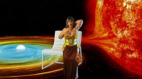 cougar granny uses dildo for pov orgasm