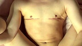 ftm kai looks directly at you while he is cumming