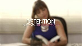 Samantha Rone in detention part two dp the prin